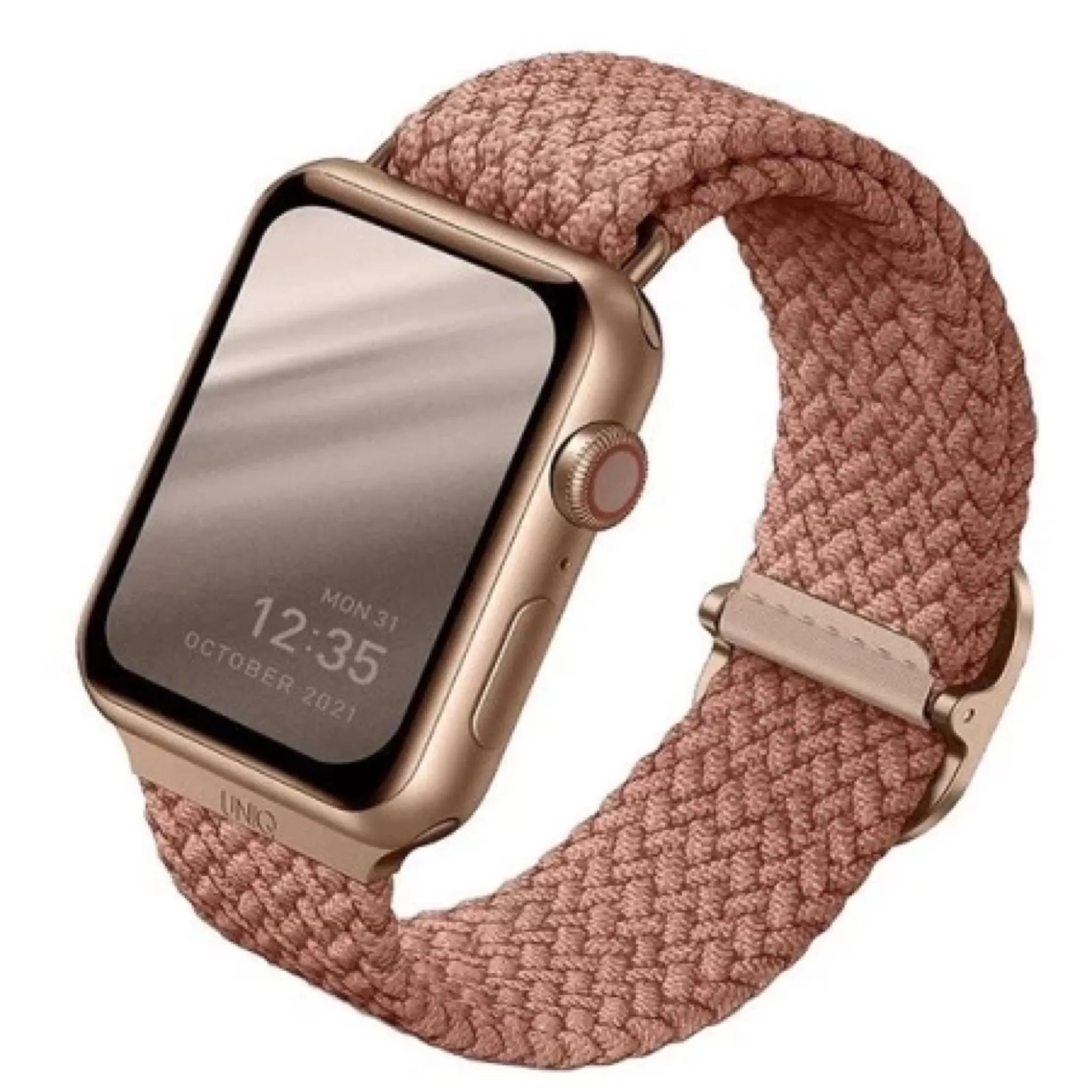 Ремешок Uniq ASPEN для Apple Watch 49/45/44/42mm, розовый