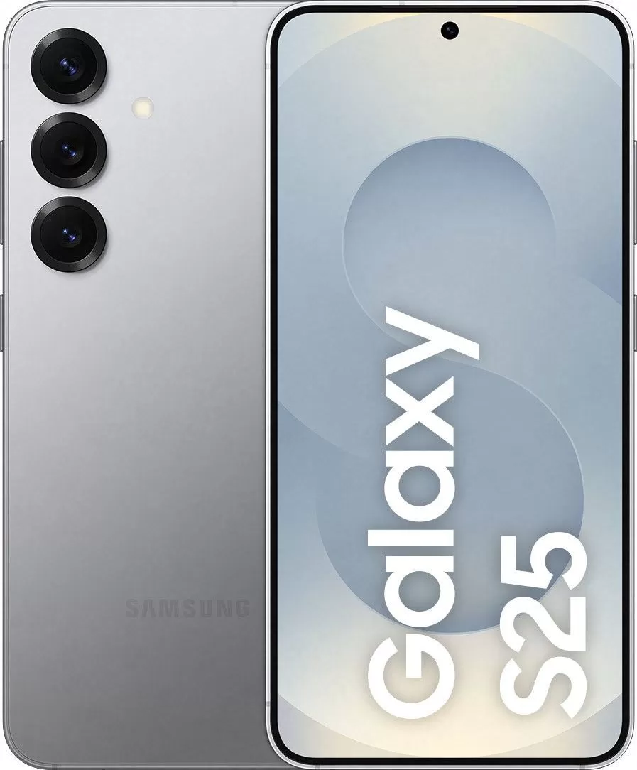 Смартфон Samsung Galaxy S25 12/128 ГБ, серебряный (Silver Shadow)
