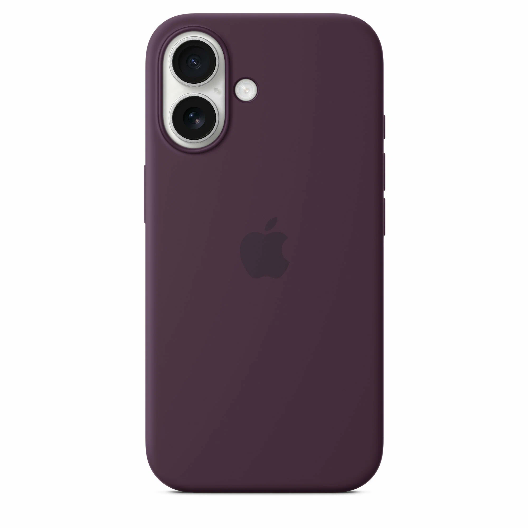 Чехол силиконовый MagSafe iPhone 16, фиолетовый