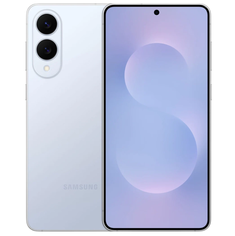 Смартфон Samsung Galaxy S25 Edge 12/512 ГБ, «голубой титан» (Titanium Icyblue)