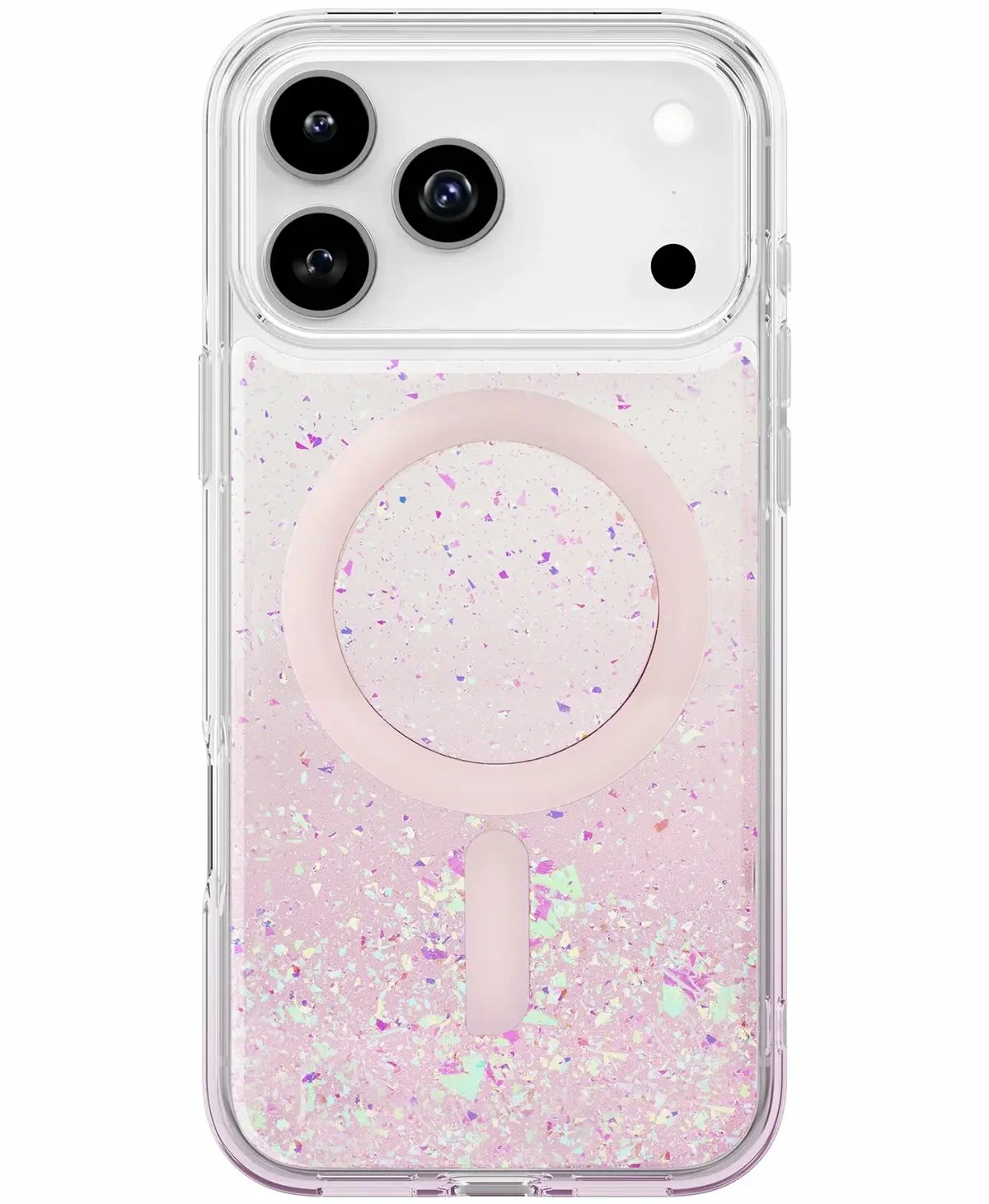 Чехол Uniq для iPhone 17 Pro COEHL Rosara, розовый