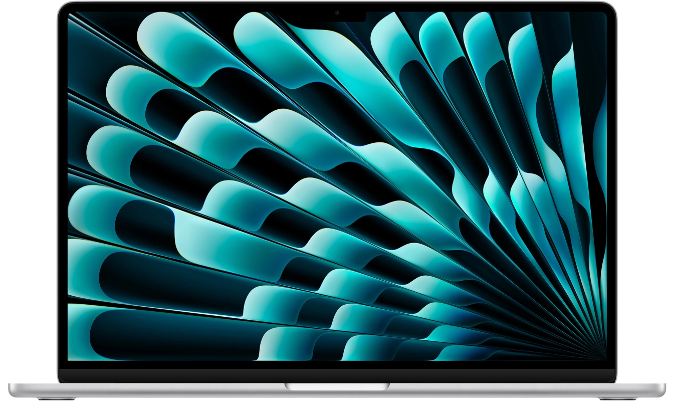 Apple MacBook Air 15" M4 16 ГБ, 256 ГБ SSD, серебристый (MW1G3)