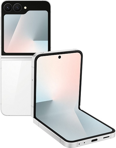 Смартфон Samsung Galaxy Z Flip 7 FE 8/256 ГБ, белый (White)