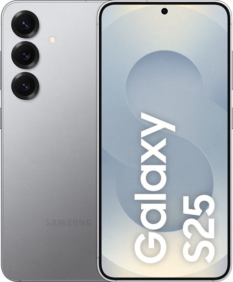 Смартфон Samsung Galaxy S25 12/256 ГБ, серебряный (Silver Shadow)